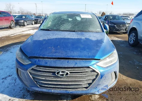 2017 Hyundai Elantra Limited z USA, uszkodzony, nr VIN KMHD84LF2HU225599